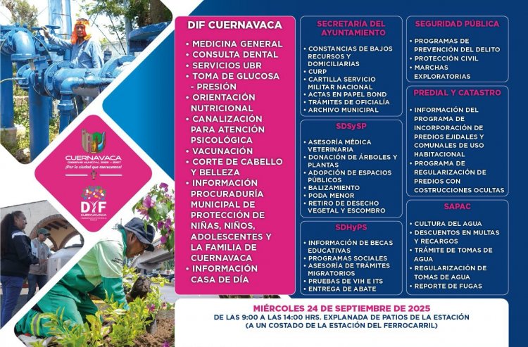 Arranca "Cuernavaca en tu Colonia";  se acercan los servicios municipales