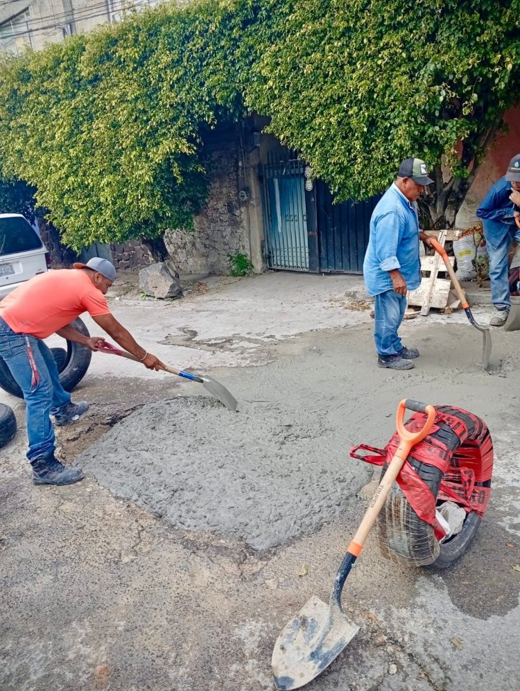 Hubo reporte de socavón en  Jiutepec; atención inmediata