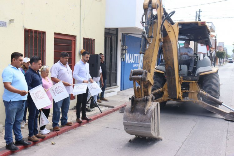 Arranca rehabilitación integral  de la calle Morelos de Jojutla