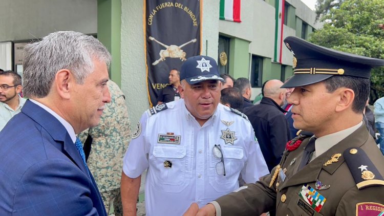 Refrenda JL Urióstegui trabajo con  nuevo titular de la 24 zona militar