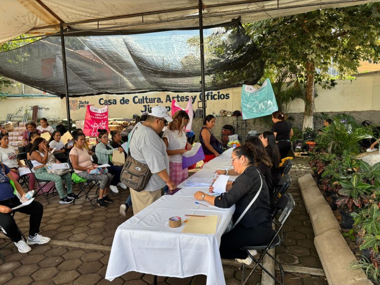 Hubo entrega de canastas alimentarias en Jiutepec