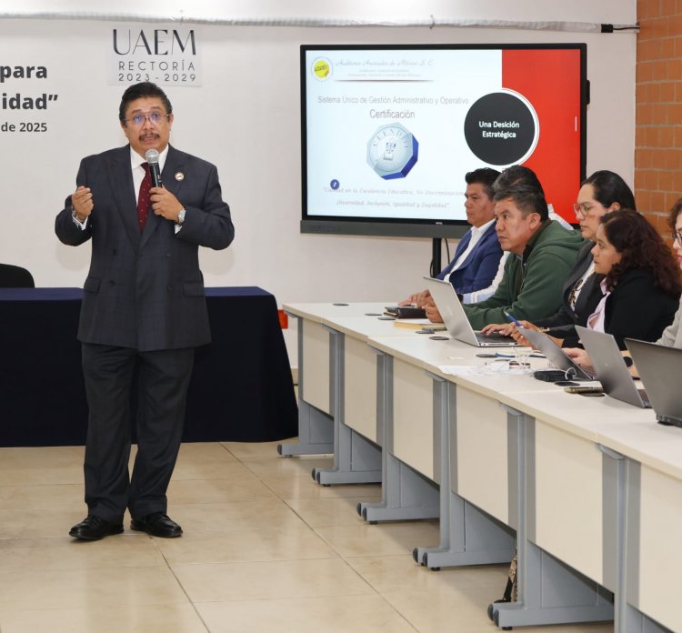 En UAEM, Sistema Universitario de Gestión para la Calidad, el Cumplimiento y Equidad