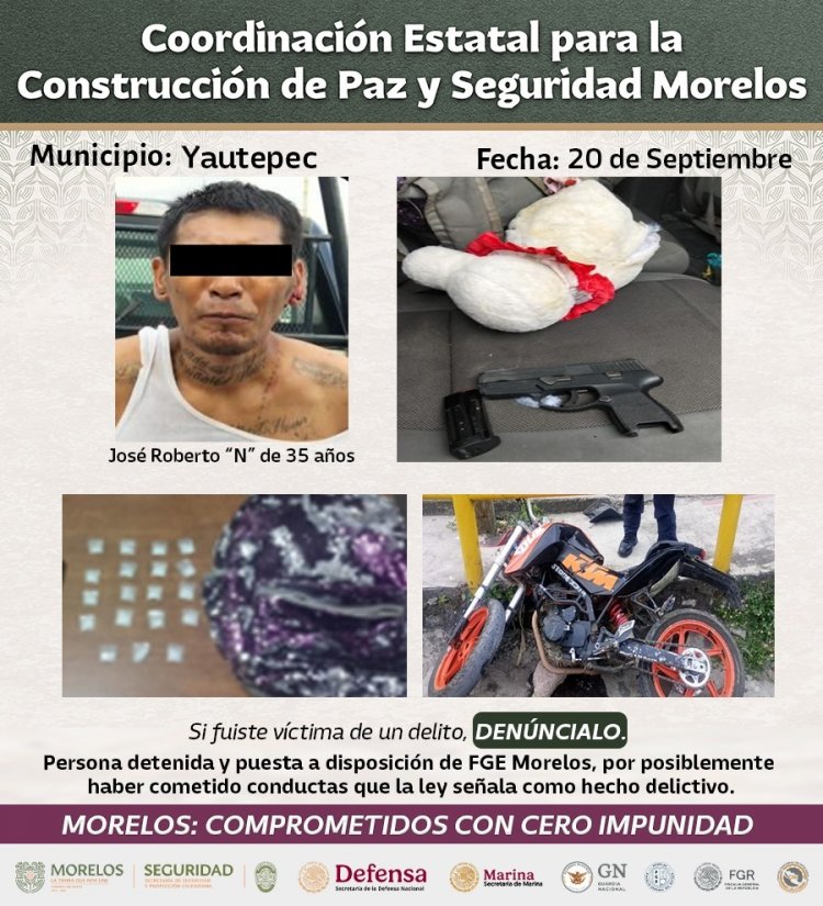 36 peligrosos generadores de  violencia quedaron capturados