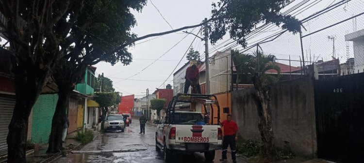 Fuertes estragos en Cuernavaca por lluvias