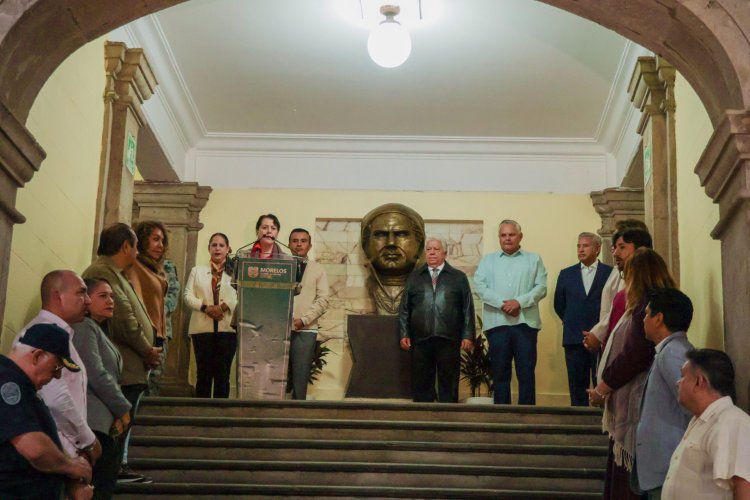Resalta JL Urióstegui la memoria  histórica en homenaje a Morelos