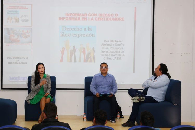 Abordan en la UAEM los desafíos  para ejercer la libertad de expresión