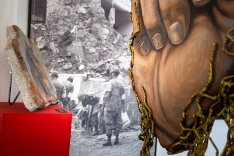 La exposición “Monstruo / sismo”, se  inició en Galería Municipal de Jojutla