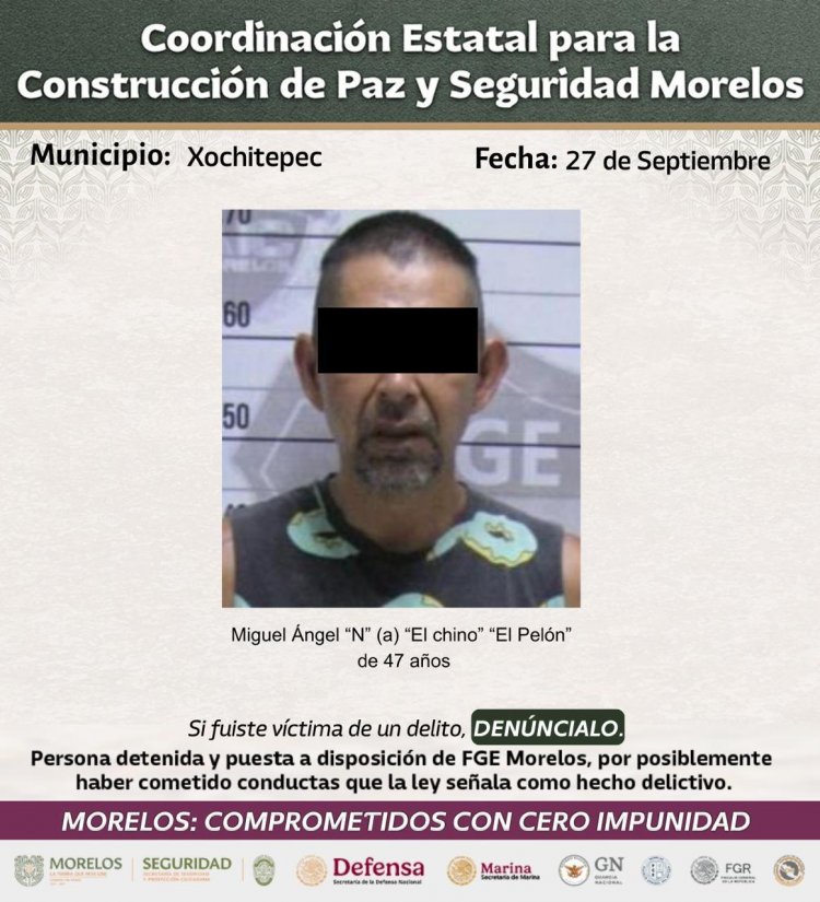 Más de tres decenas de generadores  de violencia, atrapadas recientemente