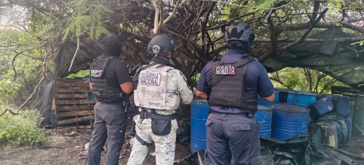 Meganarcolaboratorio en Yautepec, desmantelado