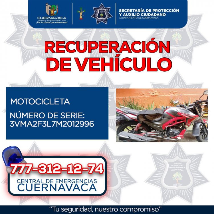 Llevan 64 detenidos en octubre en Cuernavaca