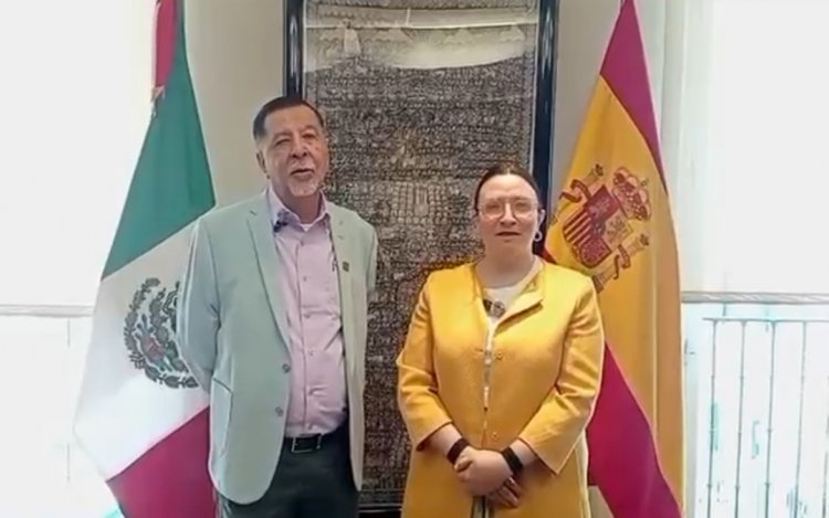 Fortalecen lazo comercial  con la embajada de España