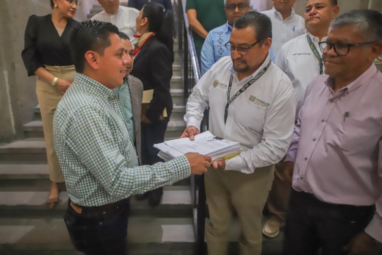 Plan de trabajo del estado y los  municipios golpeados por lluvia