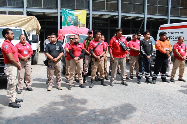 Jojutla envía 4.5 toneladas de  víveres a familias de Veracruz