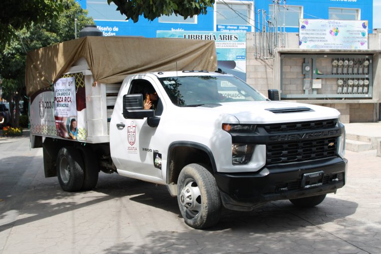Jojutla envía 4.5 toneladas de  víveres a familias de Veracruz
