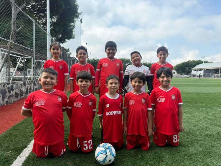 Jornada 5 de la liga: la Red Diablos Morelos  demuestra pasión en cancha Chato Balderas