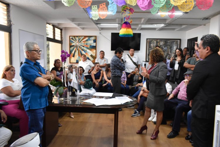 Reunión de gobierno estatal y sindicato  para atender los reclamos y diferencias