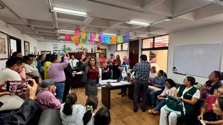 Reunión de gobierno estatal y sindicato  para atender los reclamos y diferencias