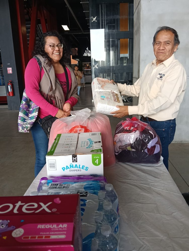 UAEM se sumó a colecta  de apoyo a damnificados