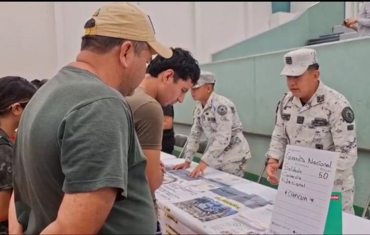 Se ofrecieron más de 500 vacantes  en Feria Nacional de Empleo 2025