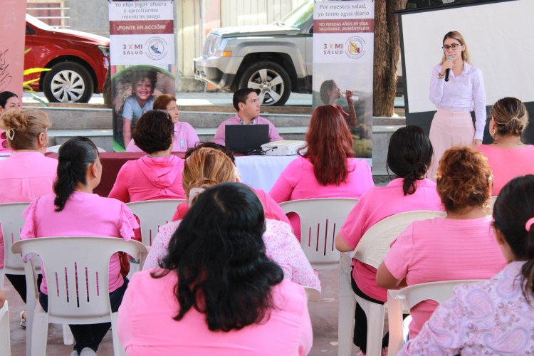 En Jojutla, exitosos talleres de  prevención de cáncer de mama