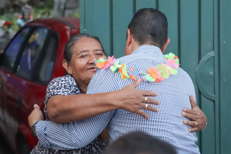 Eder Rodríguez y su cabildo realizan  una marcha exploratoria en colonias