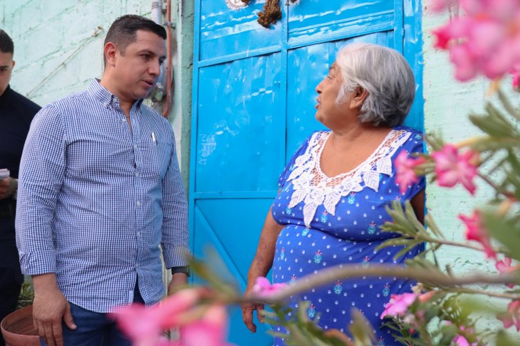 Eder Rodríguez y su cabildo realizan  una marcha exploratoria en colonias