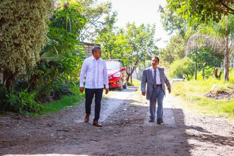 En recorrido, José Luis Urióstegui  fortalece la participación social