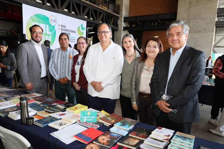 Se vive en la UAEM la Feria Universitaria del Libro 2025