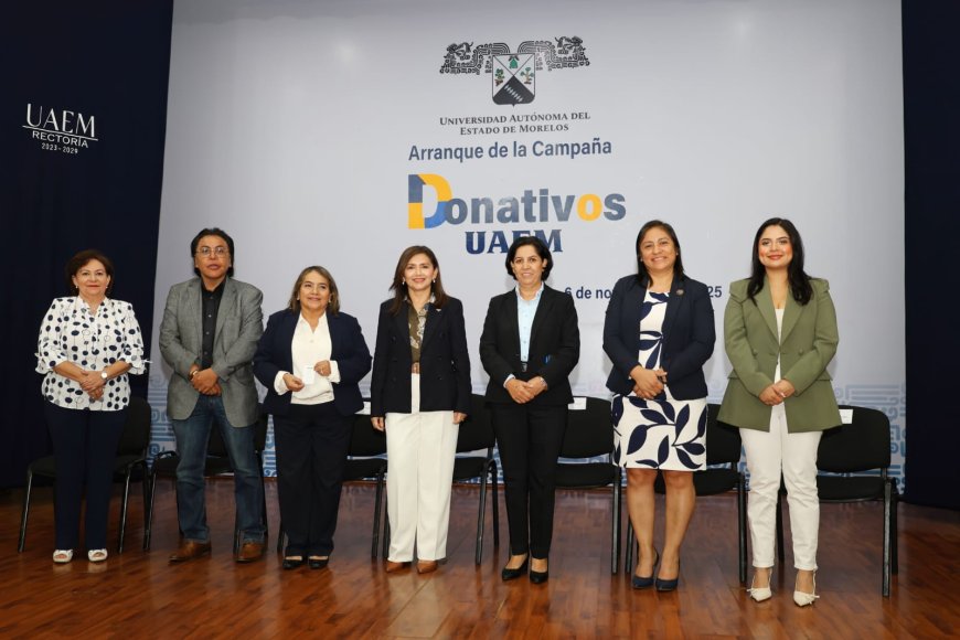 UAEM inicia campaña  de Donativos del 2025