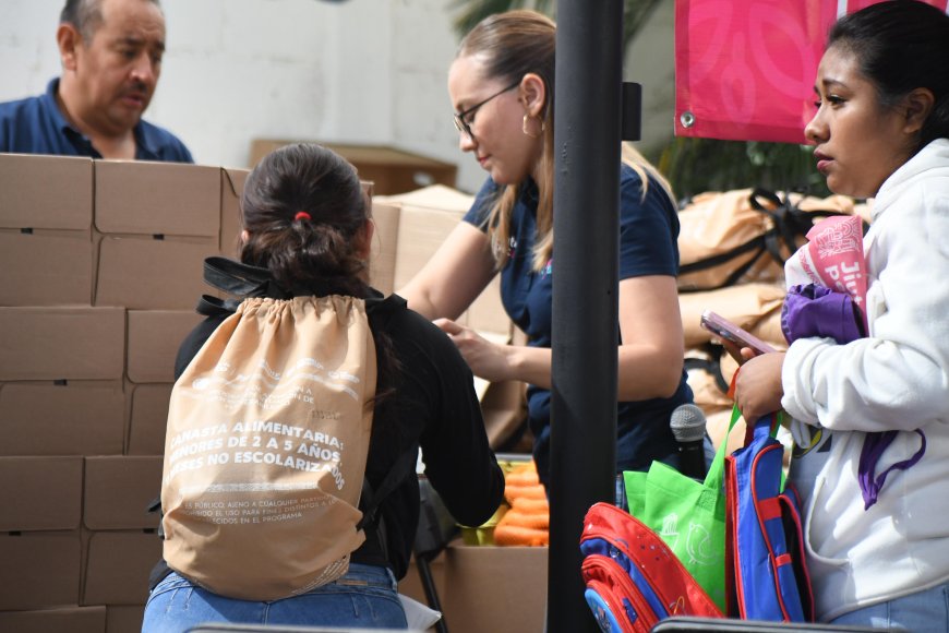 ¡Canastas alimentarias en Jiutepec!
