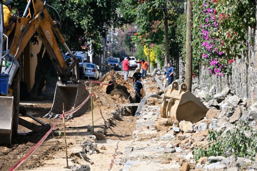 El gobierno del estado lleva obras en favor de Tepoztlán