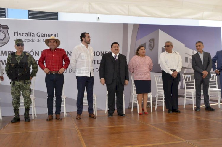 Inauguró FGE instalaciones del  Ministerio Público en Yautepec