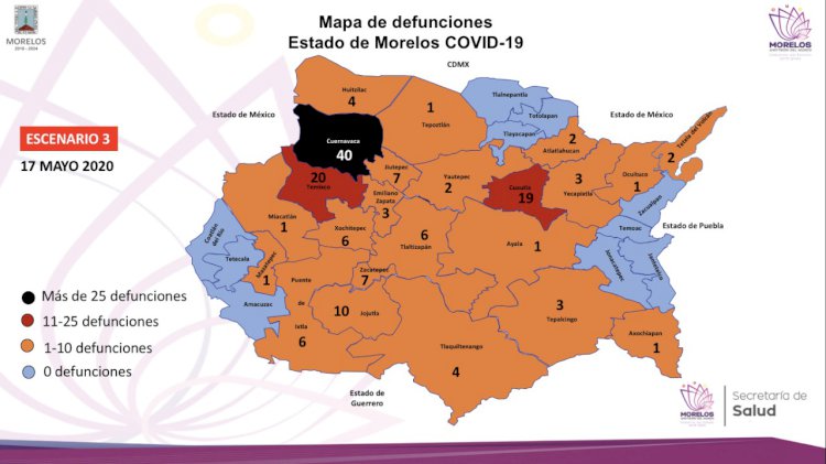 Reporta Salud mil 105 contagios acumulados y 153 decesos
