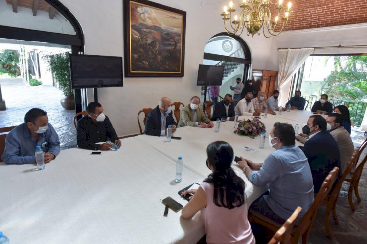 Unen fuerzas Cuauhtémoc Blanco y empresarios, para acelerar la recuperación económica en Morelos