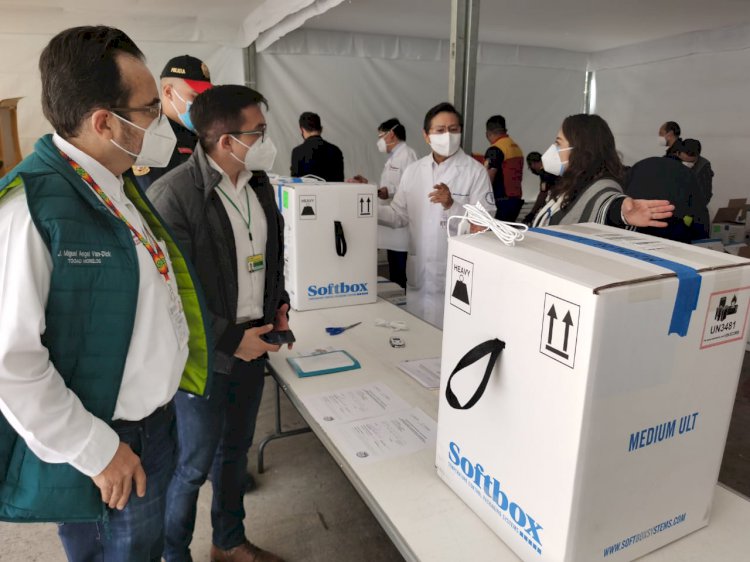 Se reciben las primeras vacunas contra el covid-19