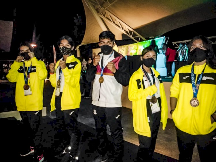 Motiva Germán Villa a morelense ganador de oro en Juegos Nacionales Populares 2021