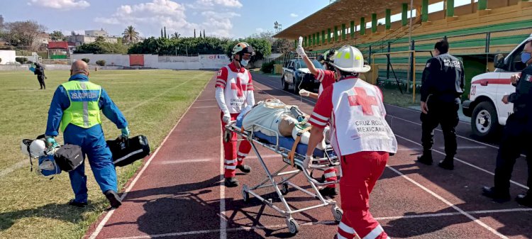 Ya es atendido en la CDMX policía balaceado