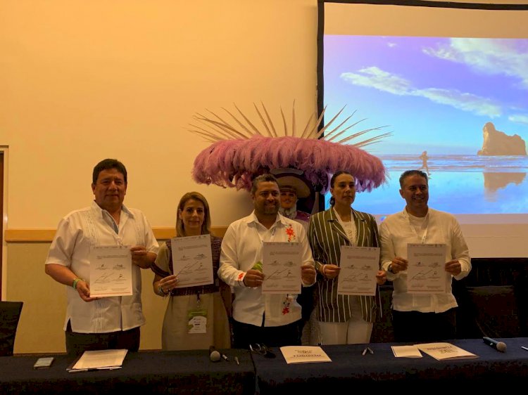 Firmó Morelos convenio de colaboración ¨Ruta Golfo Pacífico¨